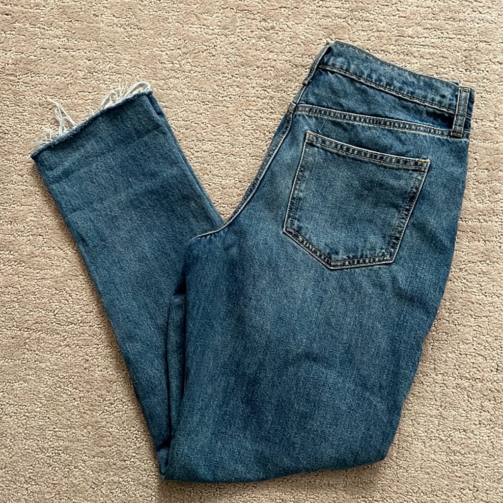 Universal Thread Patchwork Boyfriend Denim